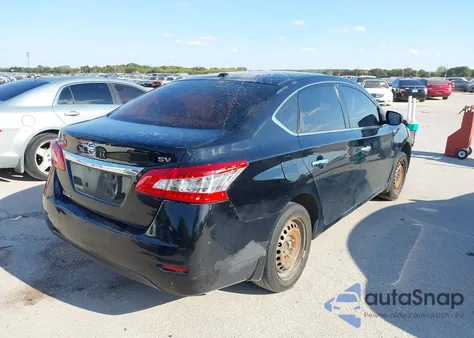 2015 Nissan Sentra Sv из США, поврежденный, VIN 3N1AB7AP6FY296503